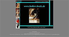 Desktop Screenshot of heikesheels.de